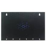 Abstract Theme Wooden Key Holder with 6 Hooks