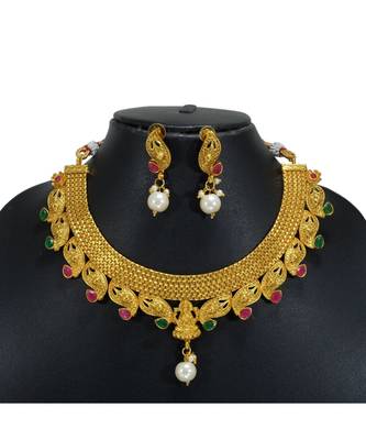 Gold Plated Nacklace Set 3