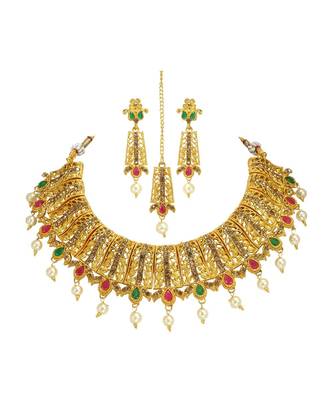 Gold Plated Nacklace Set 1