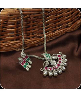 Silver Plated Pandent Set 3