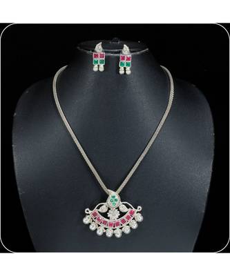 Silver Plated Pandent Set 4