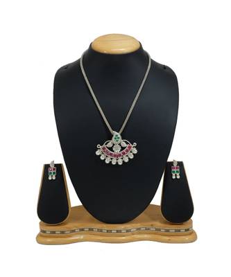 Silver Plated Pandent Set 5