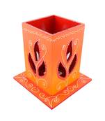 Wooden Carved Decorative Night Table Lamp