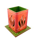 Wooden Carved Decorative Night Table Lamp