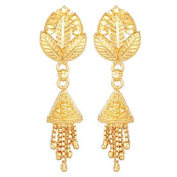 Ethnic 1 Gram Gold Plated Designer Necklace Set For Women 4
