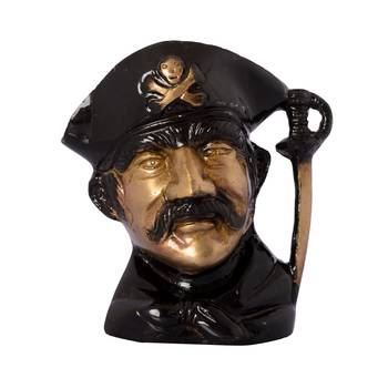 Brass Antique Finish Pirtates Handcolored Penstand 1