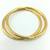 Plain Gold Plated Bangles Set Of 2