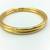 Plain Gold Plated Bangles Set Of 2