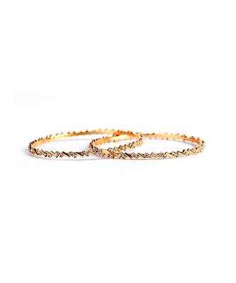 Diamond Radiance Duo: Set of 2 Bangles and Bracelets 4