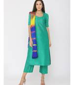 plain silk kurta-sets