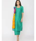 gree plain art silk kurta-sets