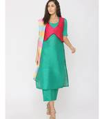 plain silk kurta-sets