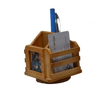 Wooden Penstand in Traditional Design 1