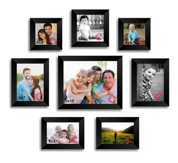 Memory Wall Collage Photo Frame Set of 8 individual photo frames 1