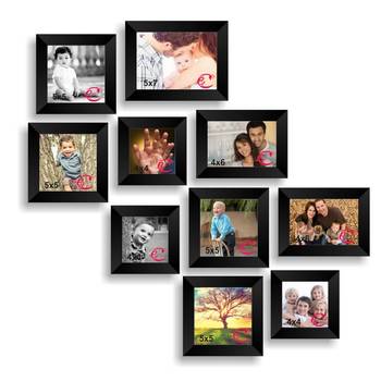 Memory Wall Collage Photo Frame Set of 10 individual photo frames 1