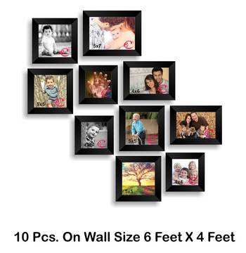 Memory Wall Collage Photo Frame Set of 10 individual photo frames 4
