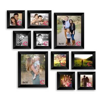 Memory Wall Collage Photo Frame Set of 10 individual photo frames 1