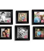 Memory Wall Collage Photo Frame Set of 6 individual photo frames