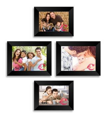 Memory Wall Collage Photo Frame Set of 4 individual photo frames 1