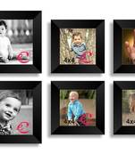 Memory Wall Collage Photo Frame Set of 6 individual photo frames