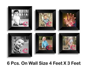 Memory Wall Collage Photo Frame Set of 6 individual photo frames 2