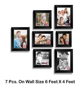 Memory Wall Collage Photo Frame Set of 7 individual photo frames 4
