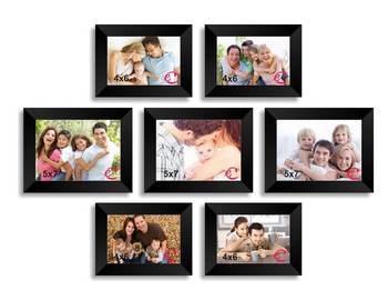 Memory Wall Collage Photo Frame Set of 7 individual photo frames 1
