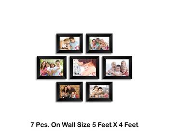 Memory Wall Collage Photo Frame Set of 7 individual photo frames 4