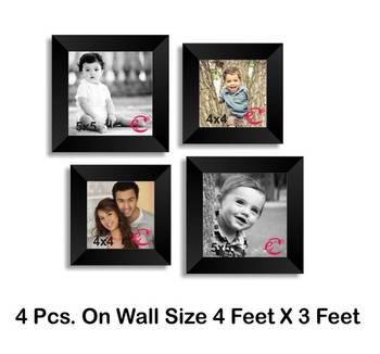Memory Wall Collage Photo Frame Set of 4 individual photo frames 3