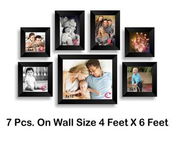 Memory Wall Collage Photo Frame Set of 7 individual photo frames 2