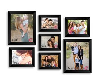 Memory Wall Collage Photo Frame Set of 7 individual photo frames 1