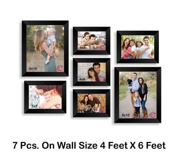 Memory Wall Collage Photo Frame Set of 7 individual photo frames 3