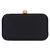 Adorn Embellished Faux Silk Clutch Black & Multi