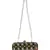 Adorn Embroidered & Embellished Faux Silk Clutch Black & Multi