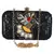 Adorn Embellished Faux Silk Clutch Black & Multi