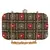 Adorn Embellished Faux Silk Clutch Black & Multi