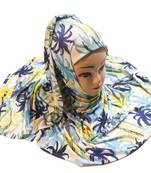 Justkartit Women'S Party Wear Jersey Stretchable Material Hijab Scarf Dupatta