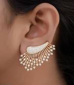 Gold Diamond Earrings