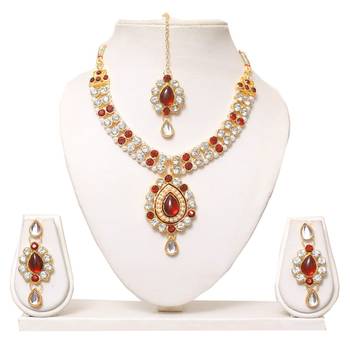 Multicolor Diamond Necklace Sets 1