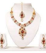 Multicolor Diamond Necklace Sets
