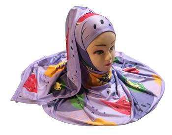 Justkartit Women'S Multi Color Casual Wear Jersey Stretchable Material Printed Hijab Scarf Dupatta 1