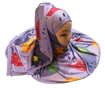 Justkartit Women'S Multi Color Casual Wear Jersey Stretchable Material Printed Hijab Scarf Dupatta 5