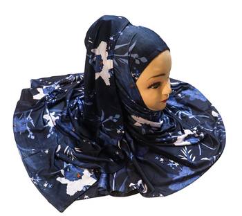 Justkartit Women'S Multi Color Daily Wear Jersey Stretchable Material Printed Hijab Scarf Dupatta 2