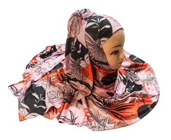 Justkartit Women'S Daily Wear Jersey Stretchable Material Printed Hijab Scarf Dupatta  2