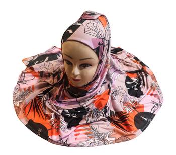 Justkartit Women'S Daily Wear Jersey Stretchable Material Printed Hijab Scarf Dupatta  3
