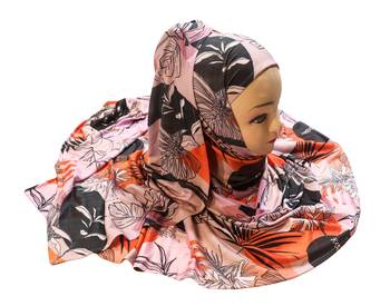 Justkartit Women'S Daily Wear Jersey Stretchable Material Printed Hijab Scarf Dupatta  4