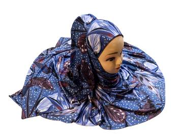 Justkartit Women'S Outdoor Wear Jersey Stretchable Material Printed Hijab Scarf Dupatta 3