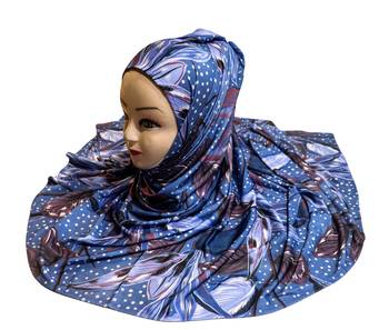 Justkartit Women'S Outdoor Wear Jersey Stretchable Material Printed Hijab Scarf Dupatta 4