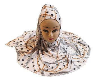 Justkartit Women'S Jersey Stretchable Material Printed Hijab Scarf Dupatta 3