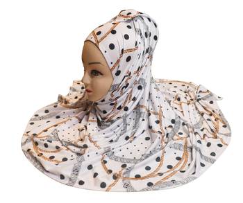 Justkartit Women'S Jersey Stretchable Material Printed Hijab Scarf Dupatta 4